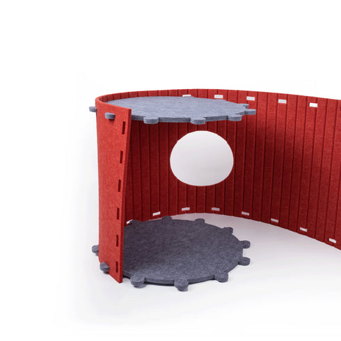 フェルト爪とぎ - 缶タワー