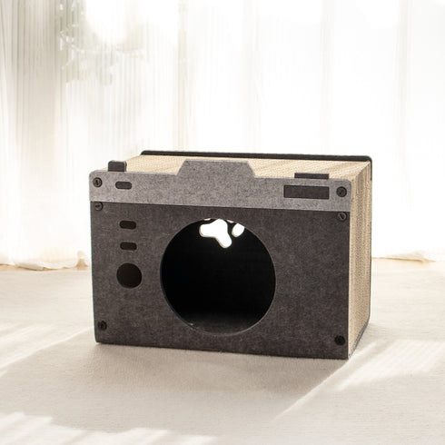 フェルト&段ボール爪とぎ - カメラ